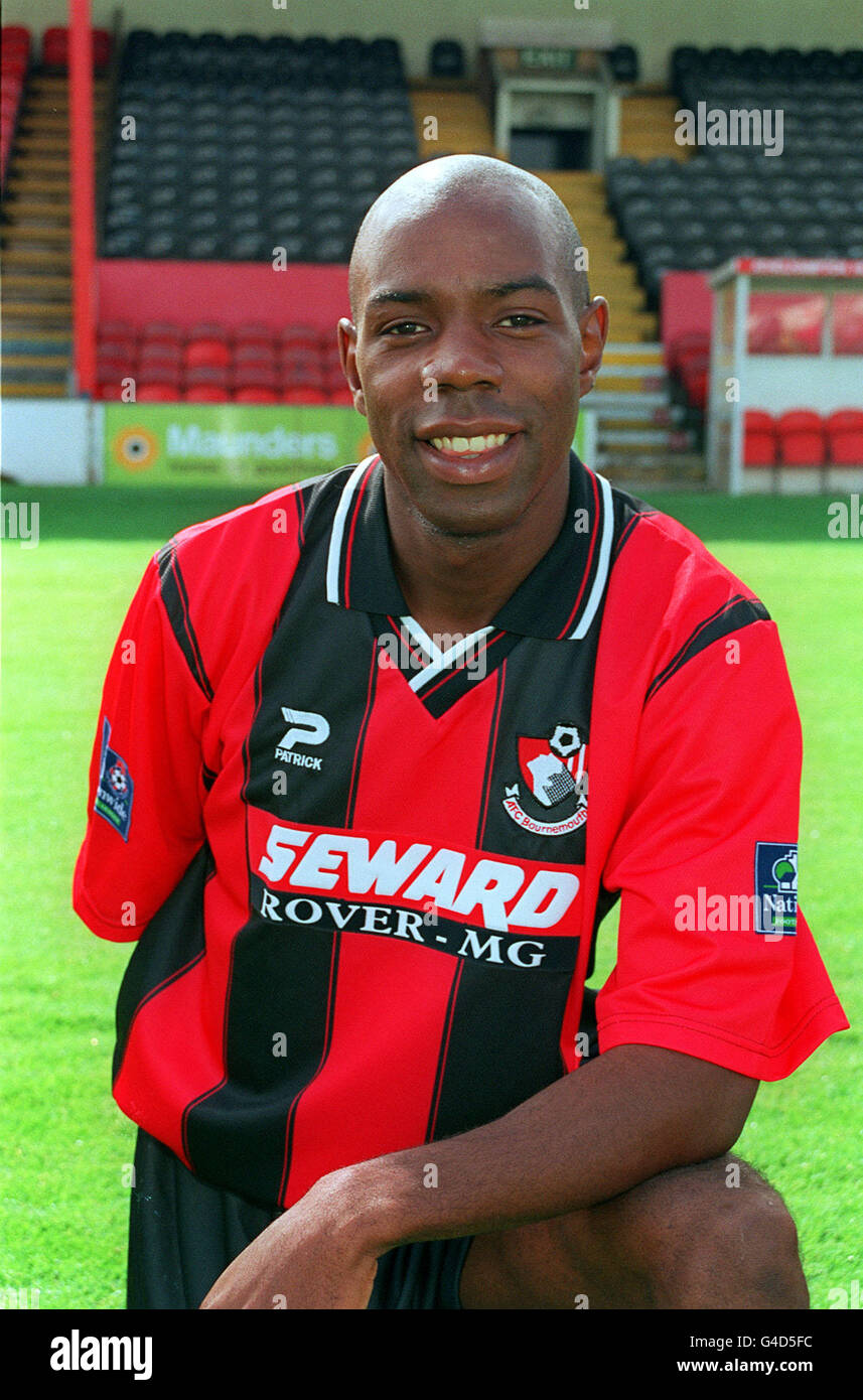 PA NEWS PHOTO FOOTBALLER JOHN BAILEY OF BOURNEMOUTH F.C Stock Photo Alamy