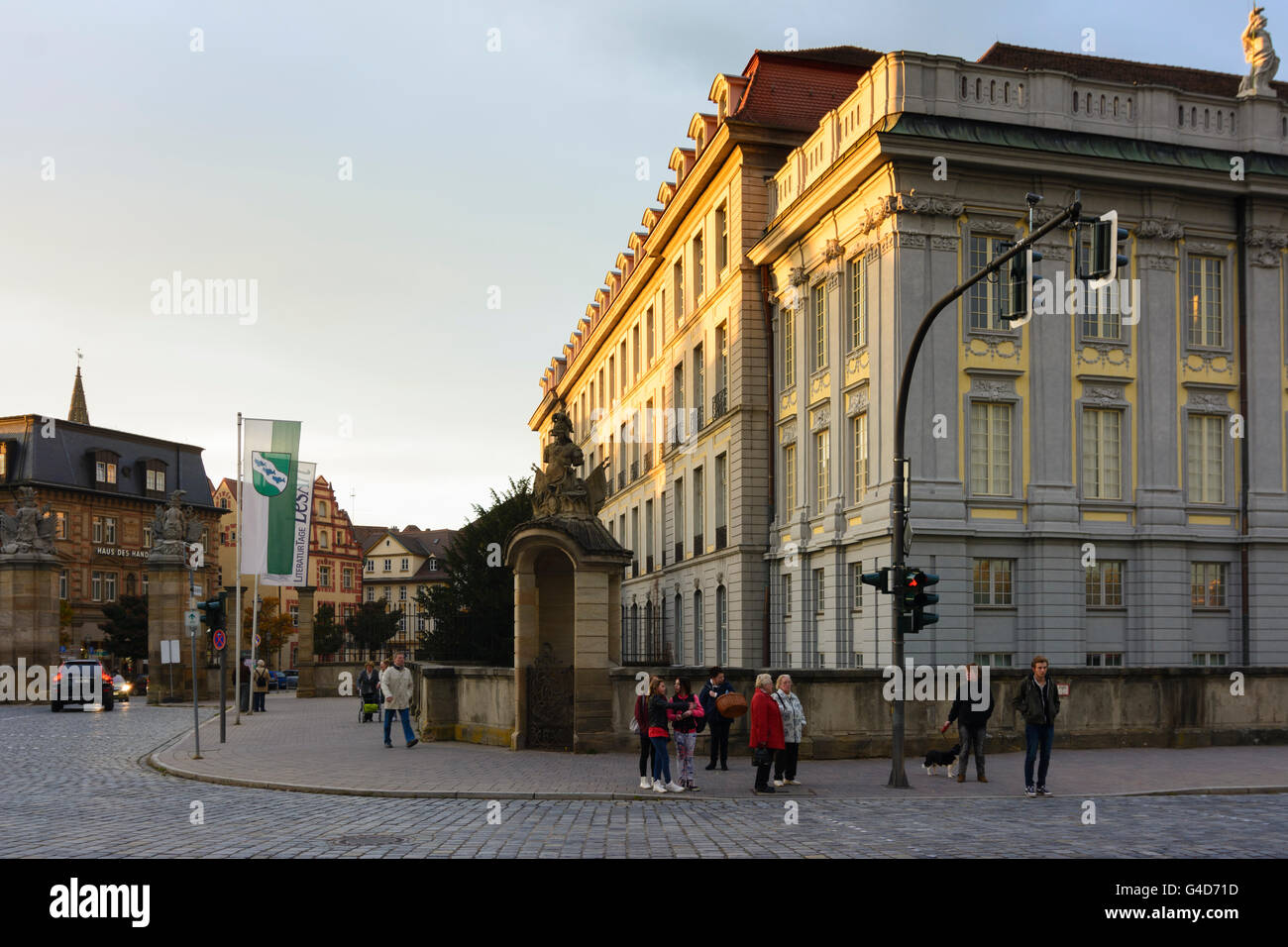 Ansbach Residence , now houses the residence of the government of