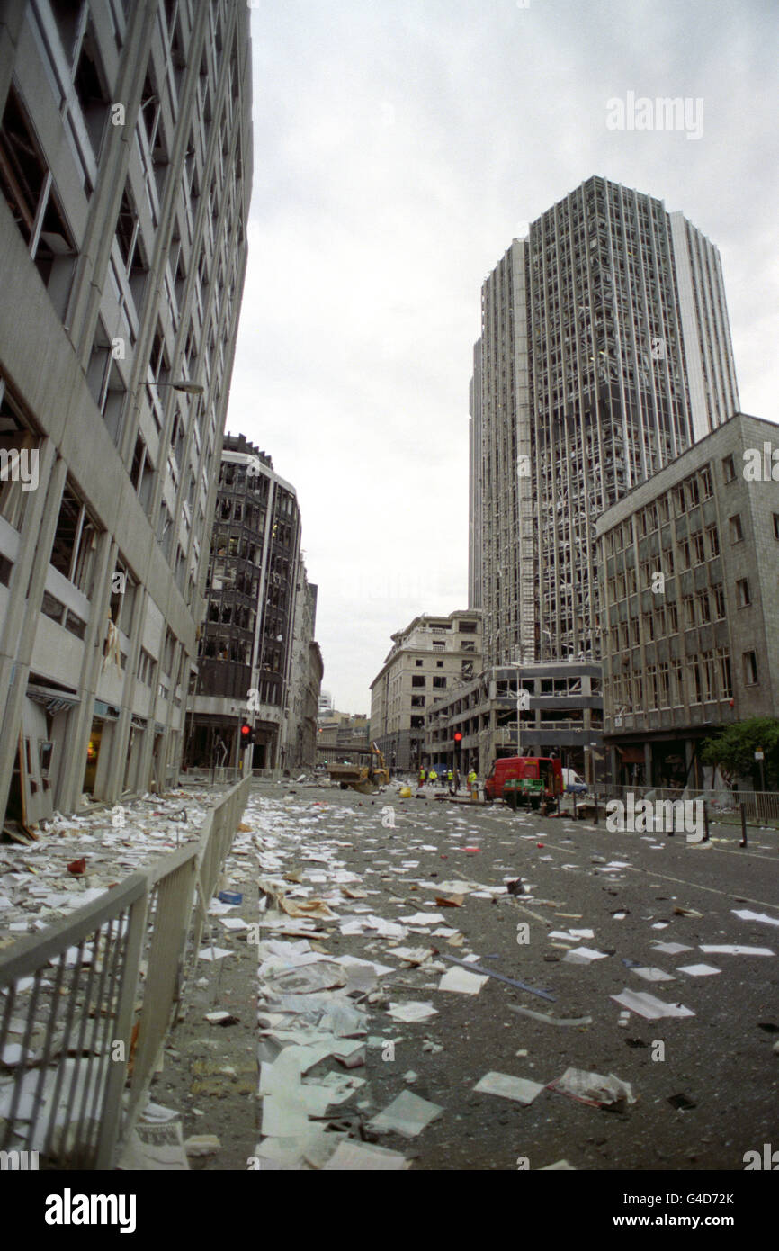 British Crime Terrorism IRA Mainland Bombing Campaign London Stock Photo Alamy