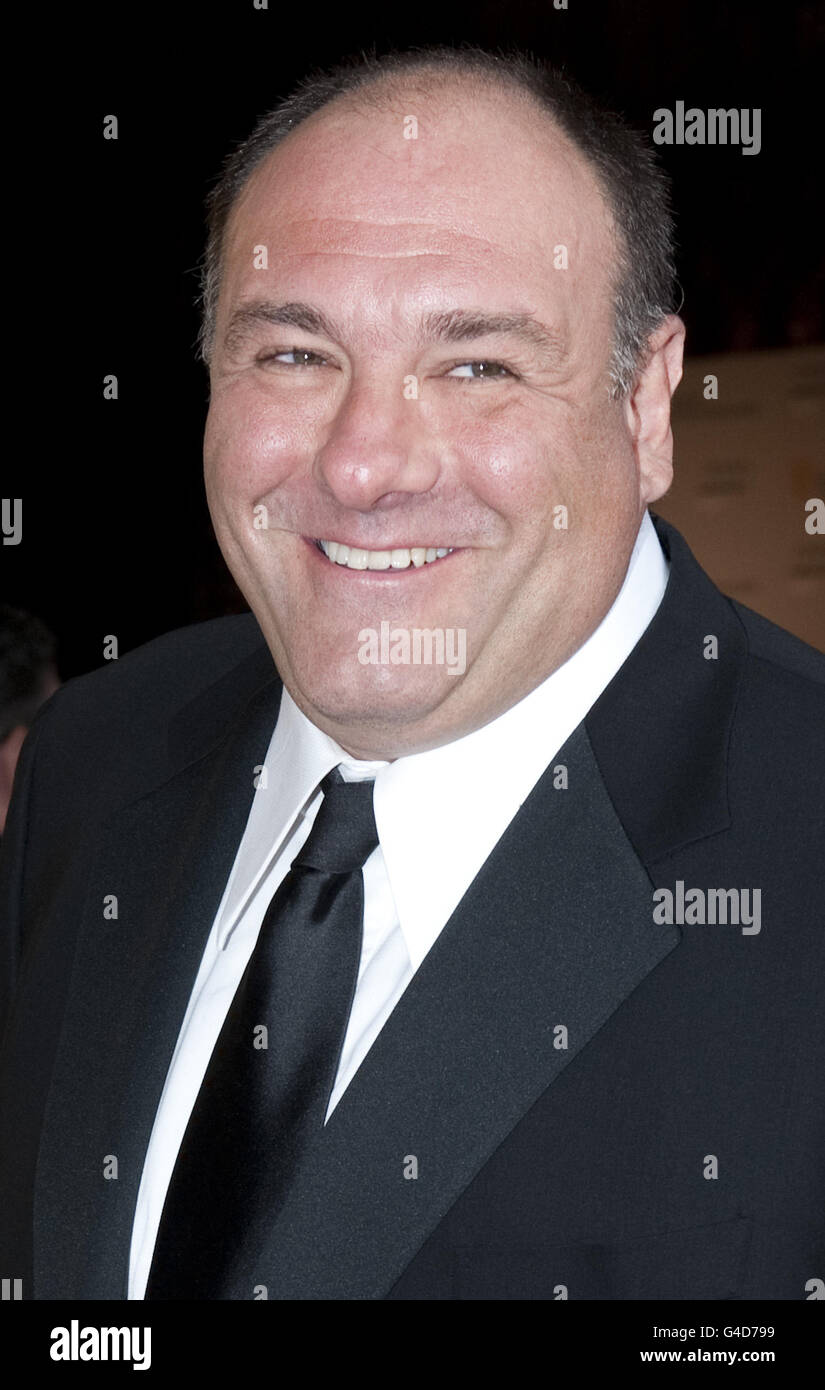 James Gandolfini attends the BAFTA Brits to watch event held at the Belasco Theatre in Los Angeles, California, USA. Stock Photo