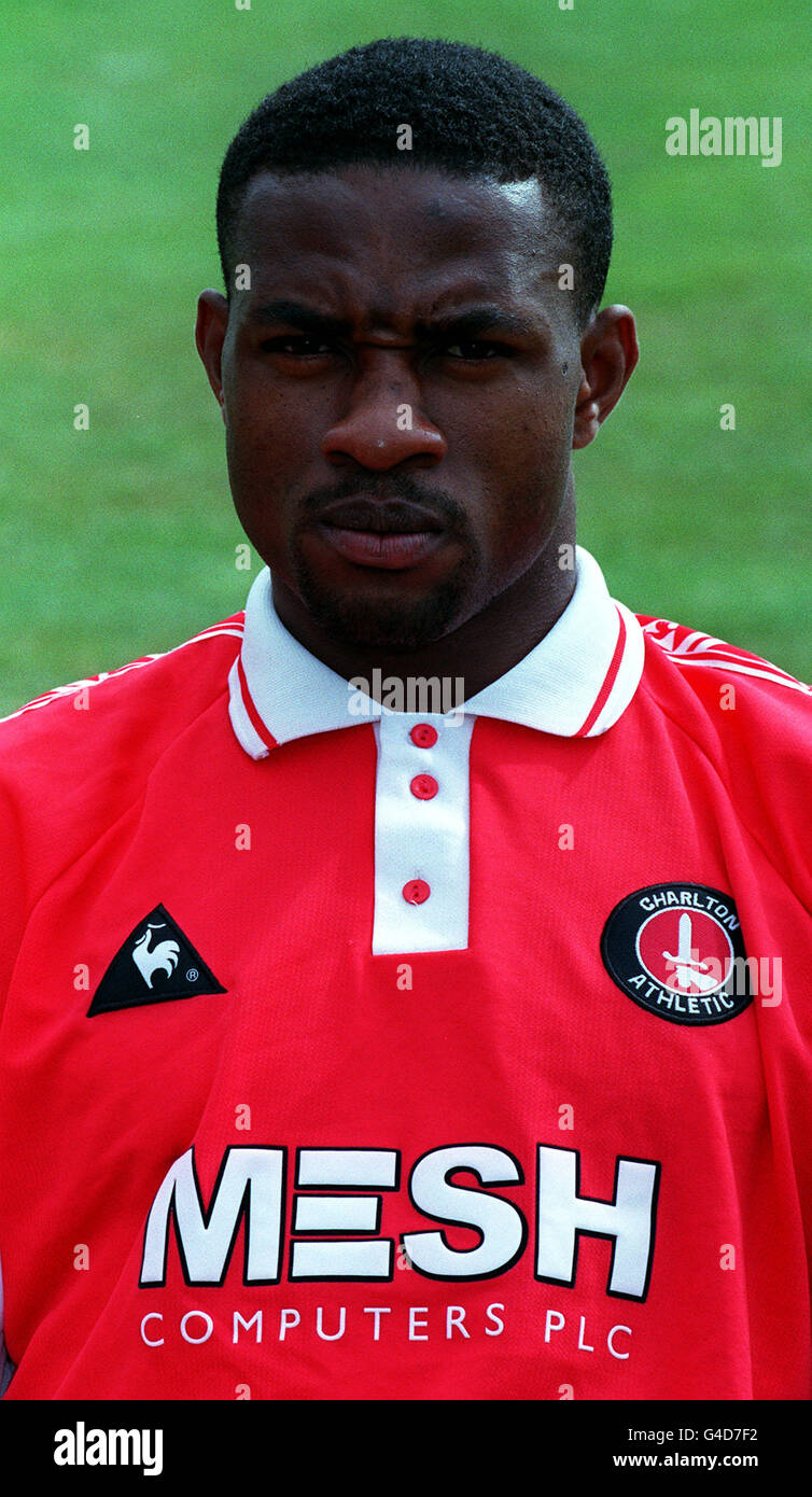 EMEKA IFEJIAGWA OF CHARLTON ATHLETIC FOOTBALL CLUB EMEKA IFEJIAGWA OF  CHARLTON ATHLETIC FOOTBALL CLUB Stock Photo - Alamy