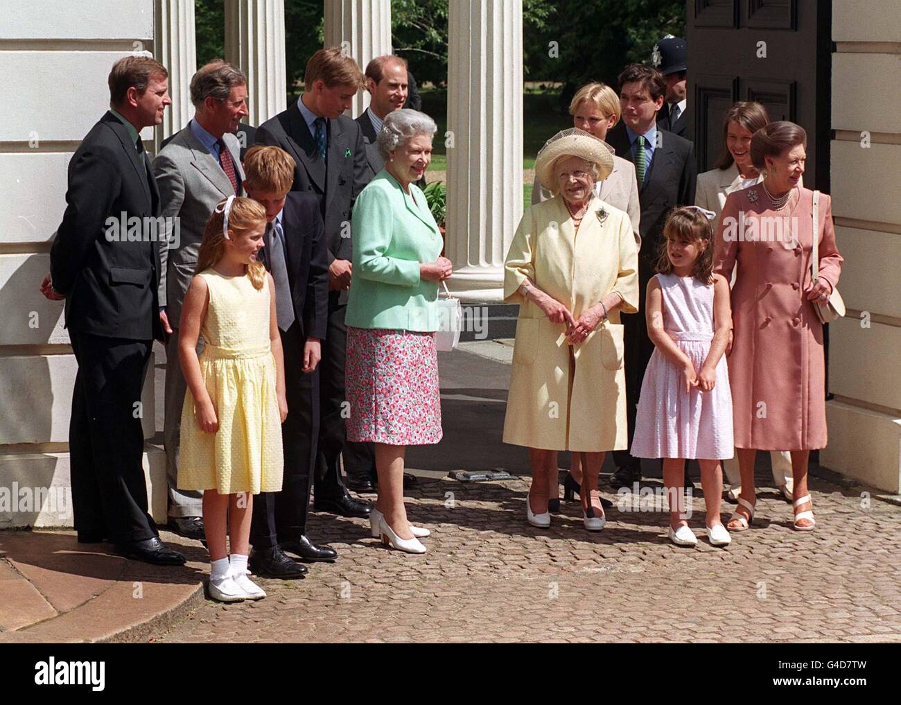 ROYAL Mother/Family Stock Photo