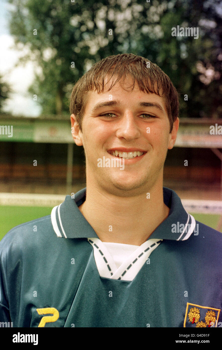 Football. SHREWSBURY TOWN FOOTBALL CLUB PLC Matt Jones Stock Photo Alamy