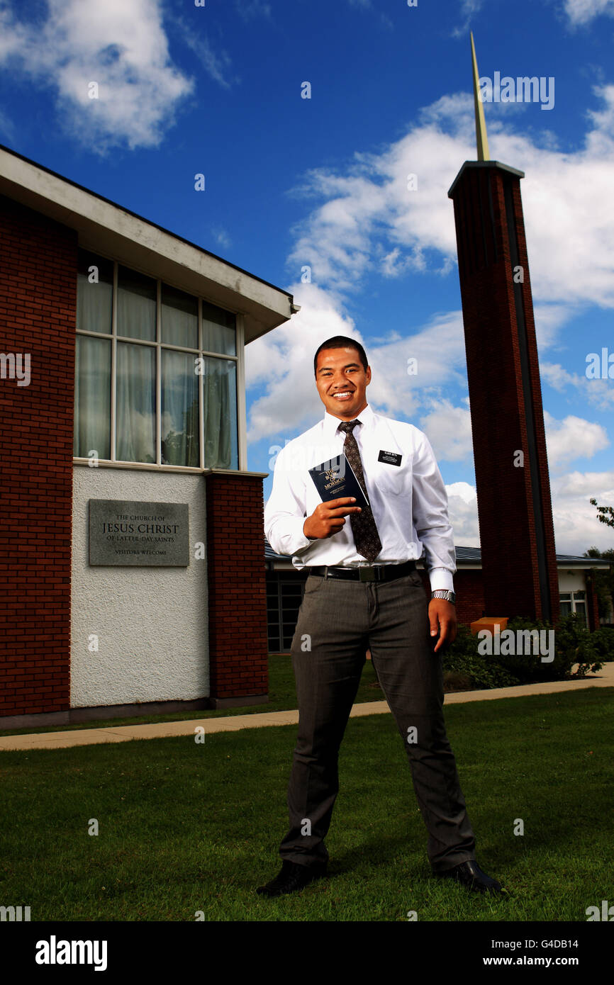 Rugby League - Lagi Setu Feature - Church of Latter Day Saints Stock Photo