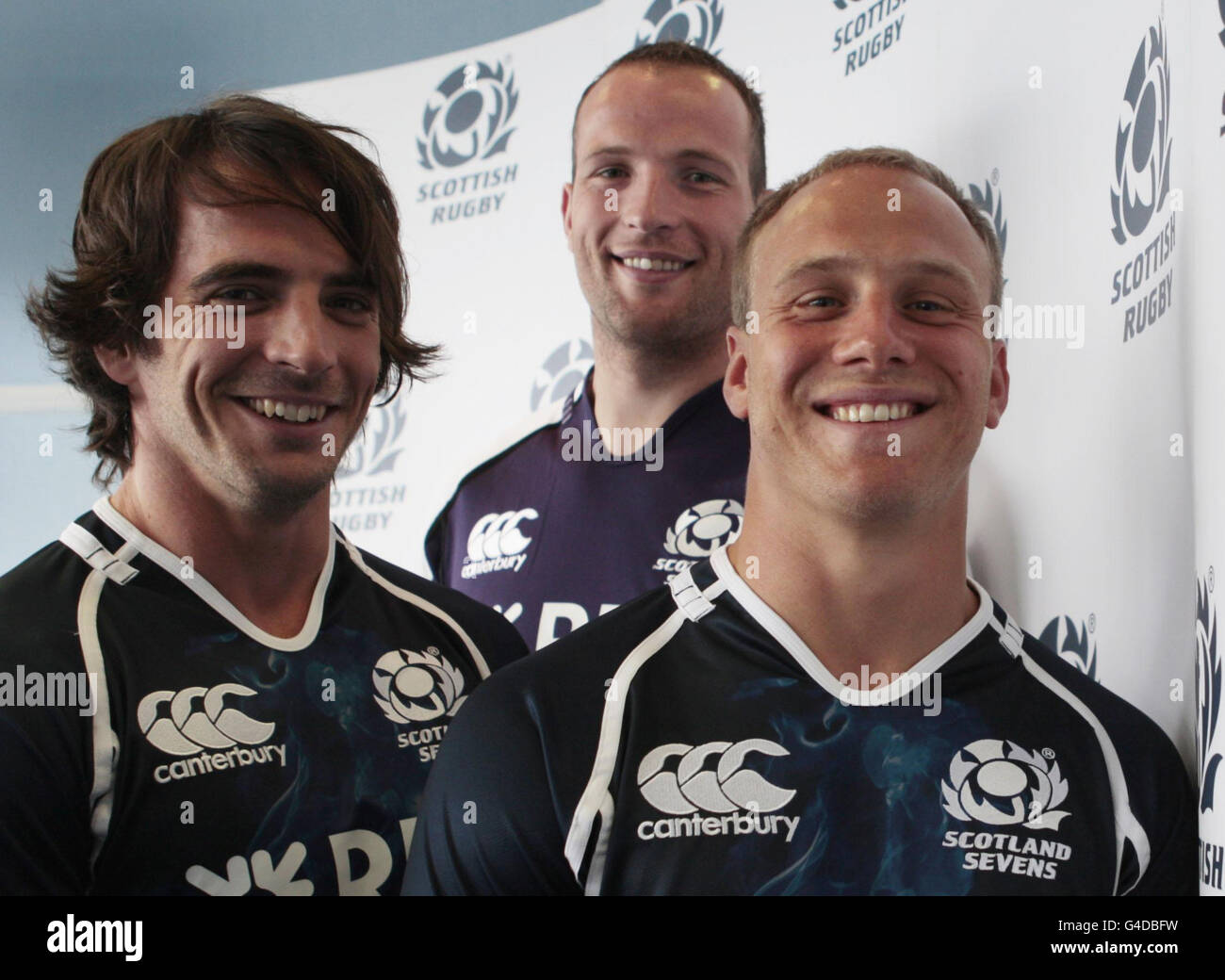 Rugby Union - Scotland Sevens Squad Announcement - Murrayfield Stock ...