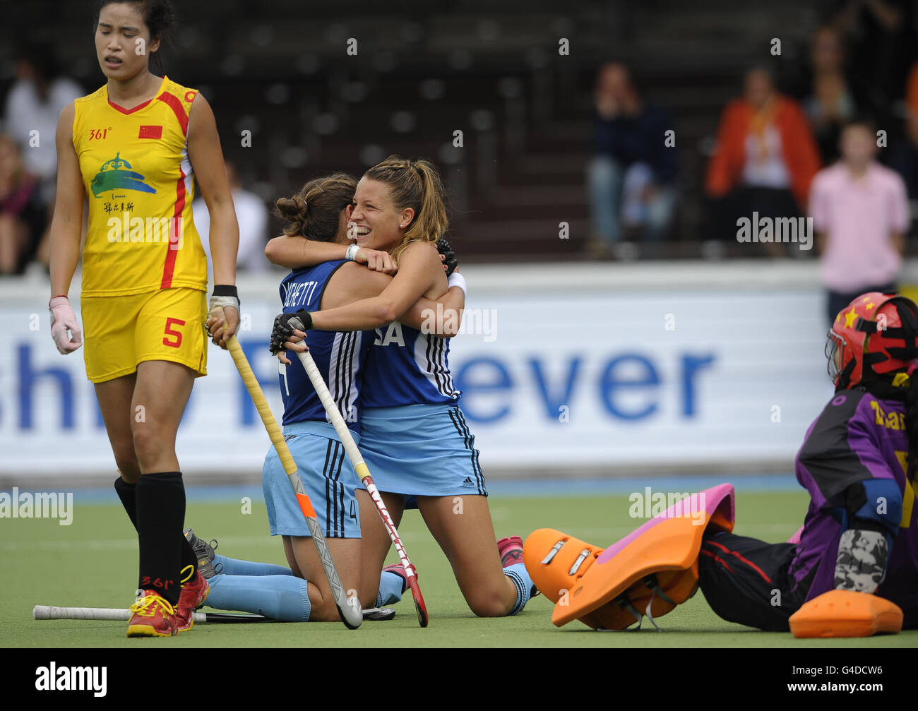 Hockey - Rabo FIH Women's Champions Trophy - Argentina v China - Wagener Stadium Stock Photo