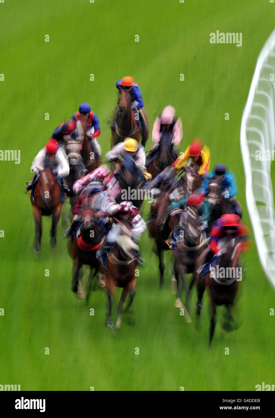 Horse racing races full length fulllength gspo gensport hi-res stock ...