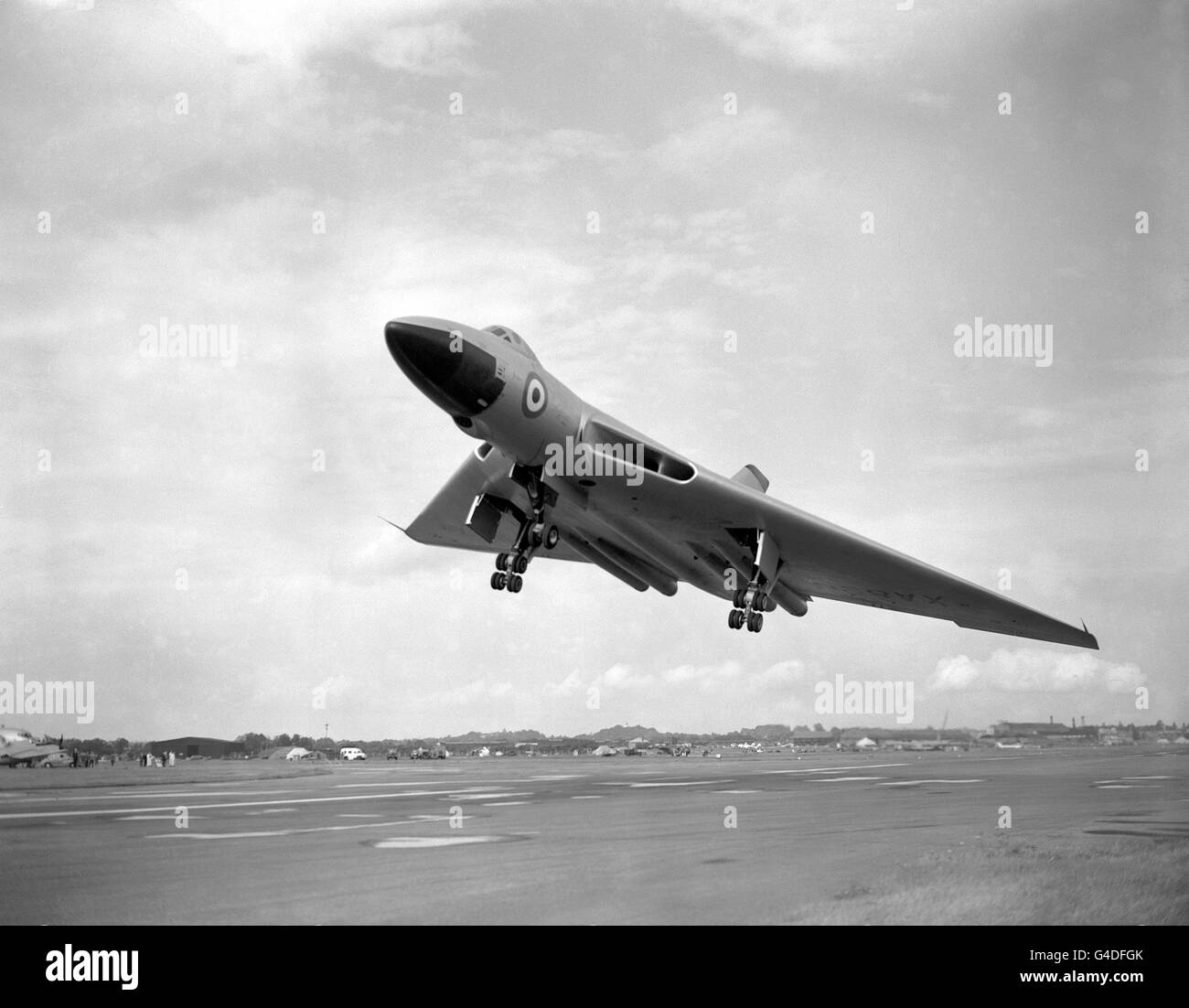 Aviation - Farnborough Airshow - Farnborough Airfield Stock Photo