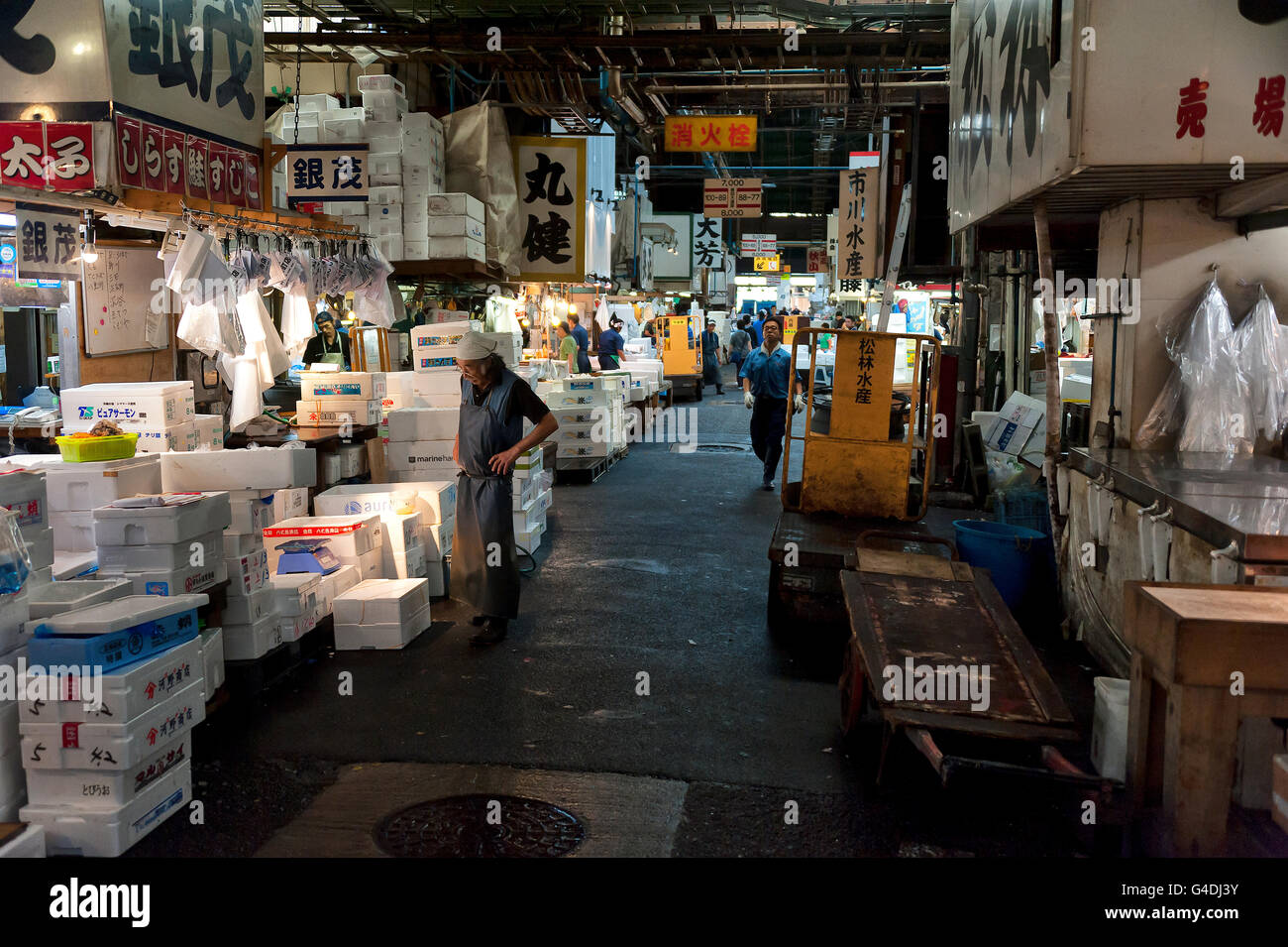 Tokyo tsukiji view hi-res stock photography and images - Alamy