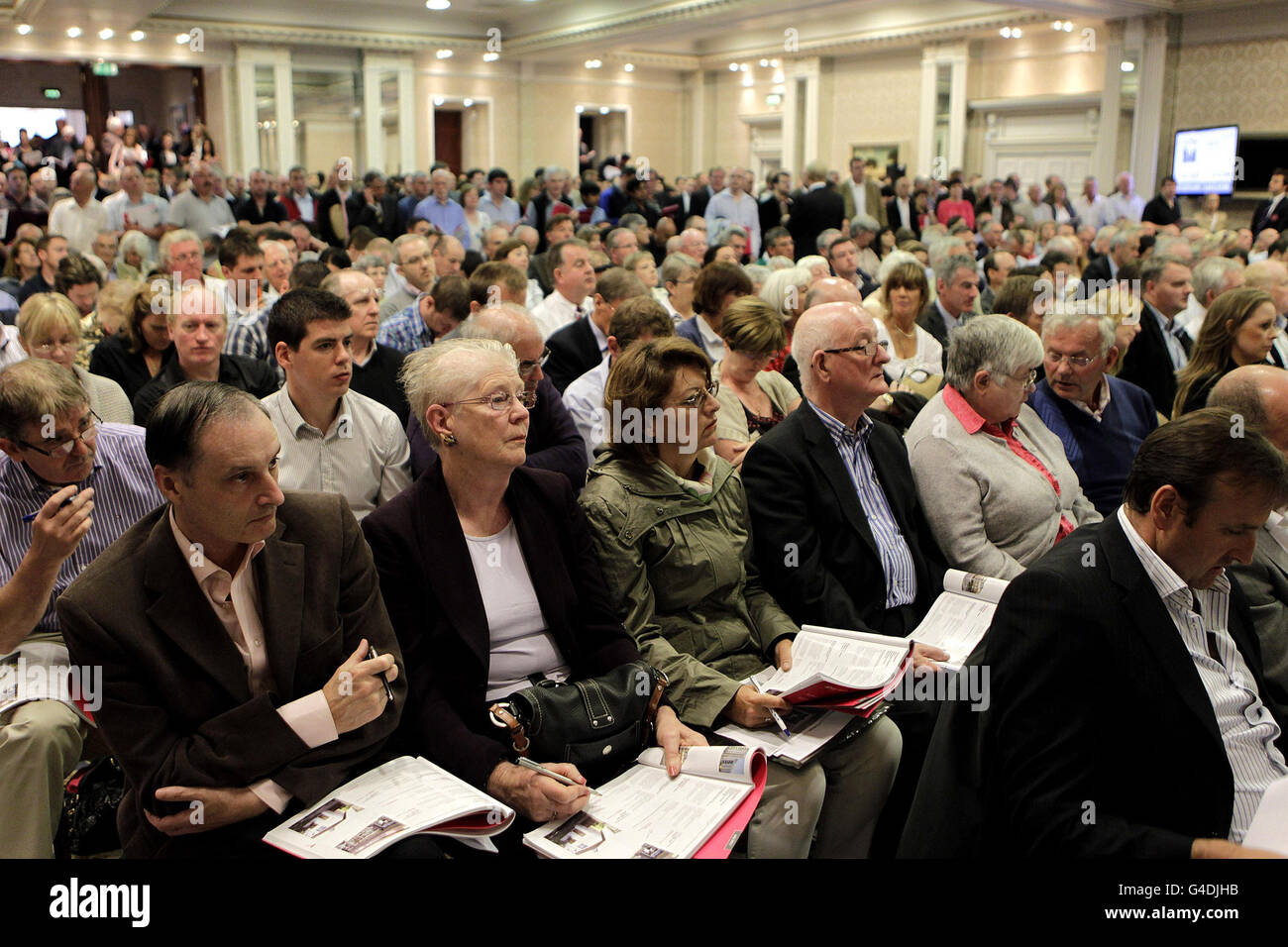 Bidders at the Allsop Space auction, its second distressed property