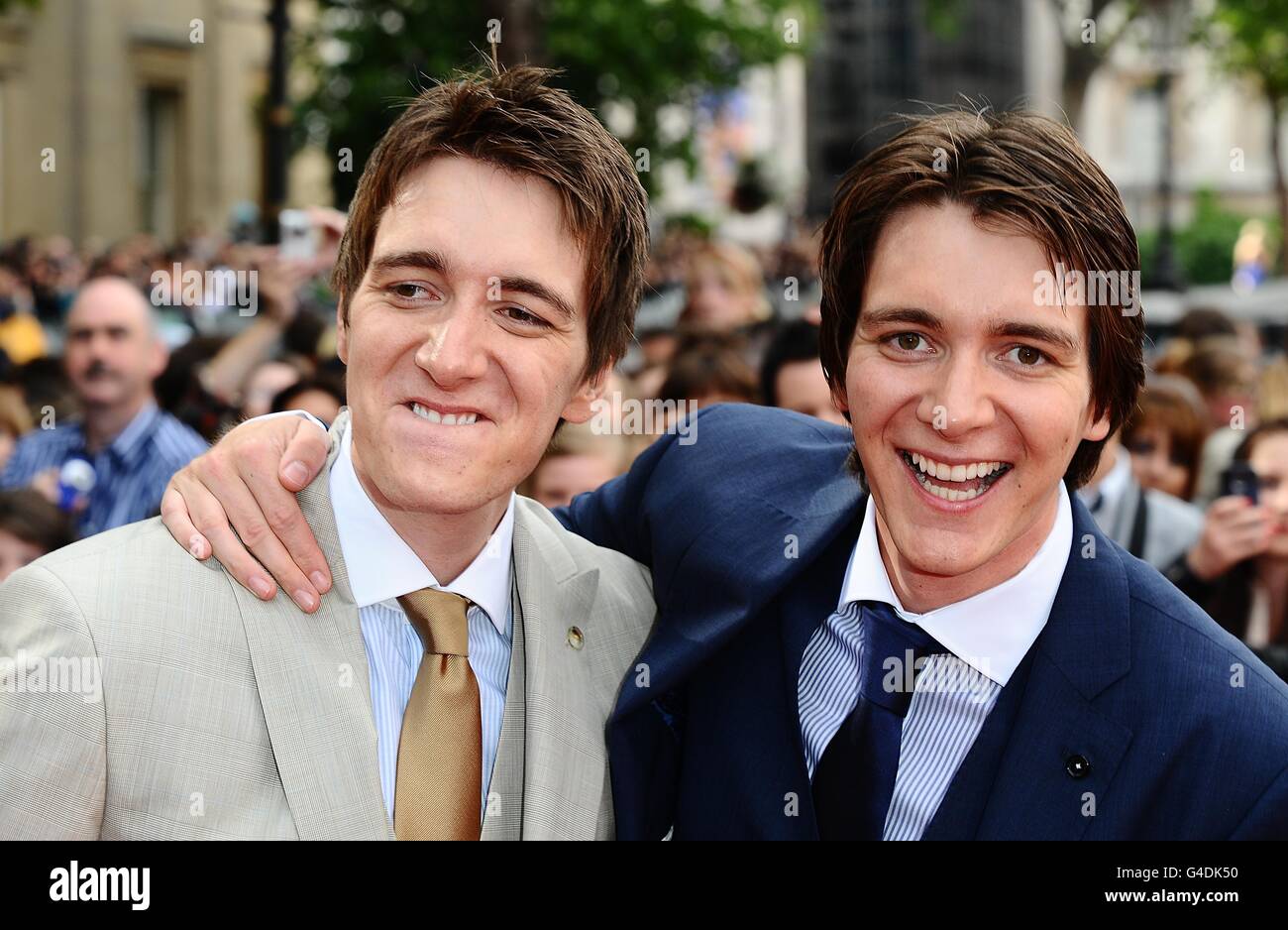 James And Oliver Phelps High Resolution Stock Photography and Images