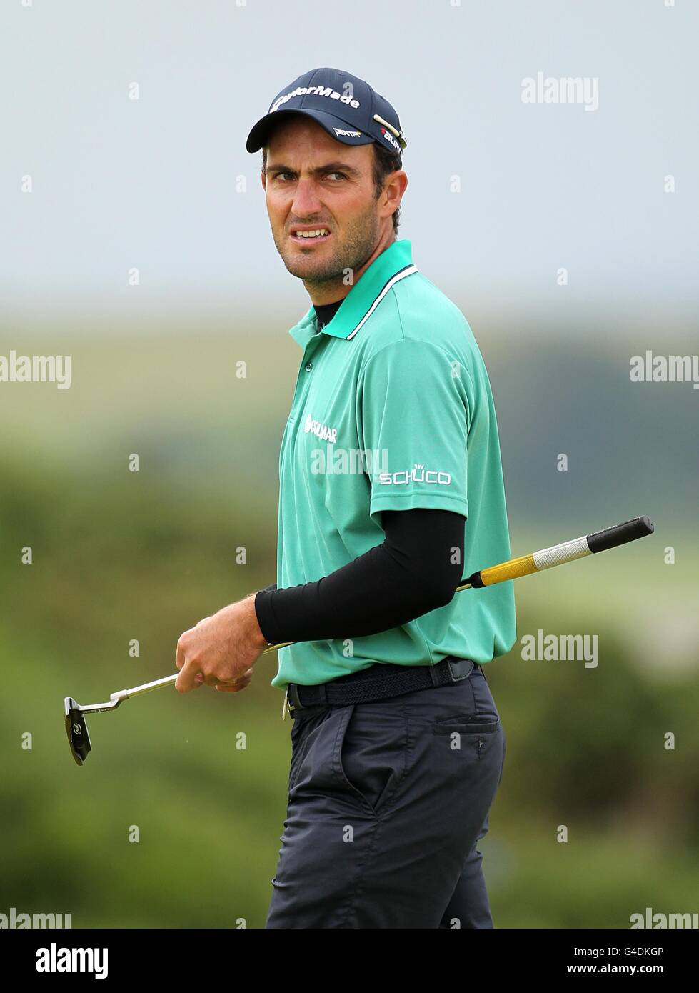 Italy's Edoardo Molinari during Day Four of the Barclays Scottish Open, at  Castle Stuart Golf Links, Inverness Stock Photo - Alamy