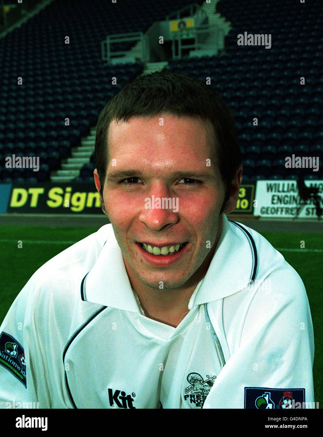 Michael Appleton Of Preston North End Football Club Stock Photo Alamy