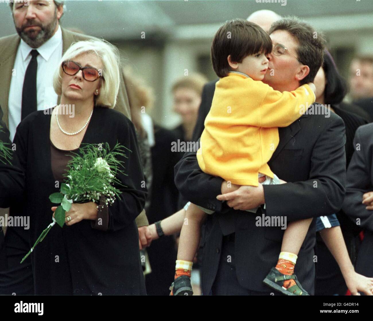 FUNERAL Barker family Stock Photo Alamy