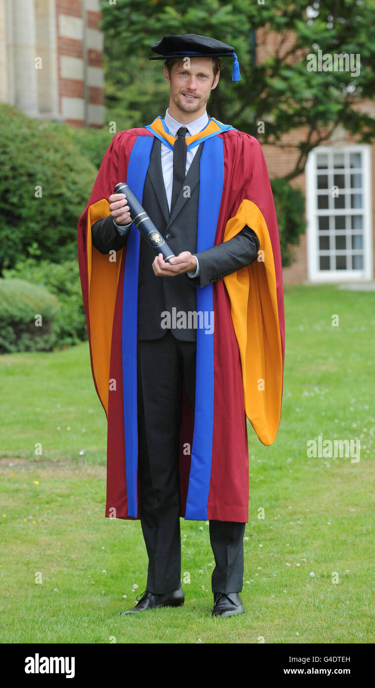 Alexander Skarsgard honorary doctorate Stock Photo