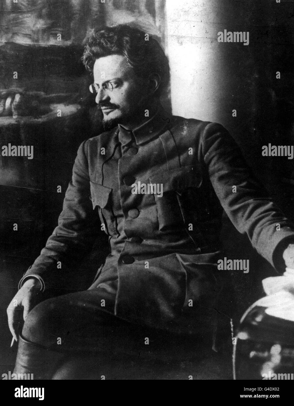 Leon Trotsky Stock Photo