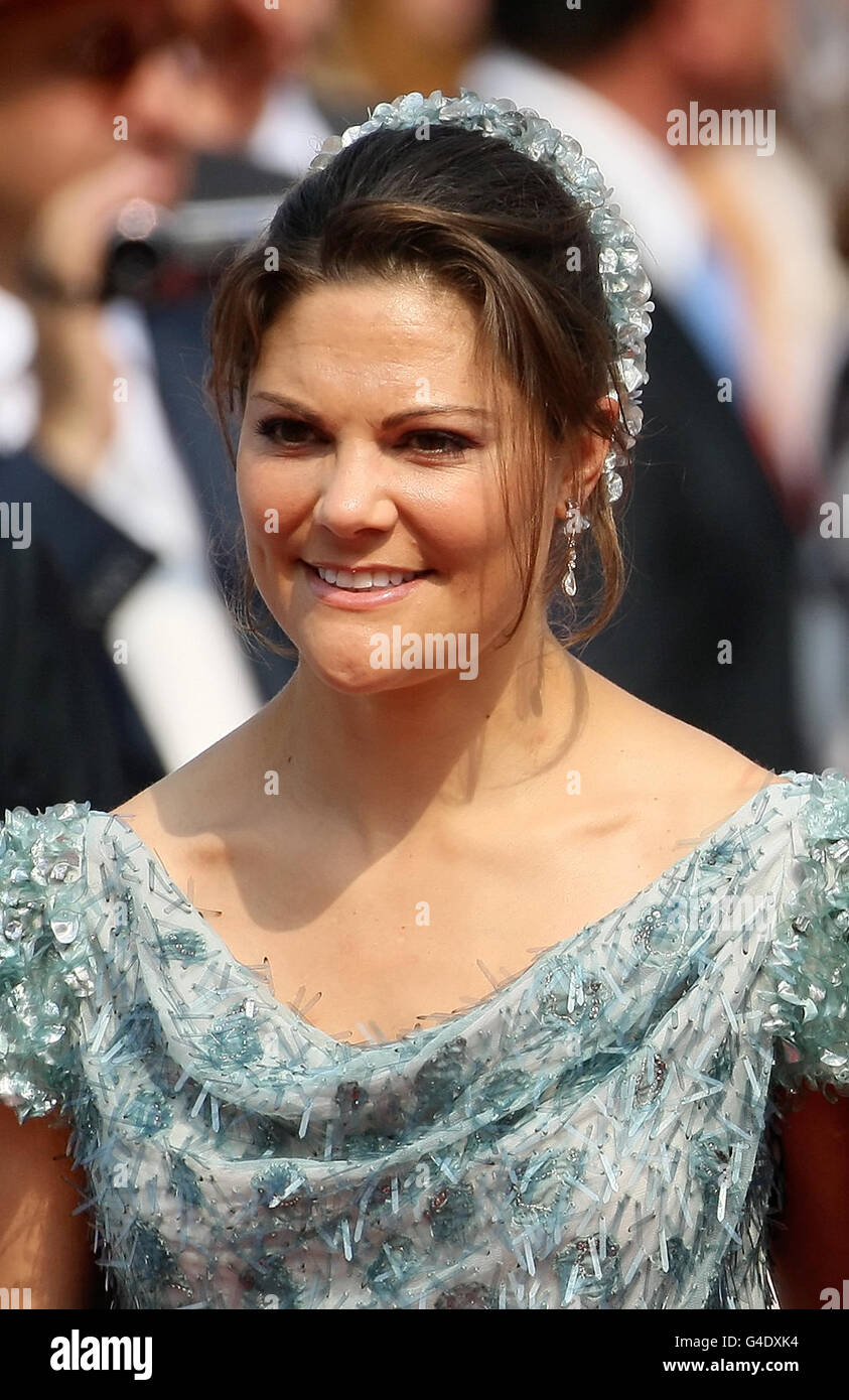 Prince Albert of Monaco wedding Stock Photo Alamy