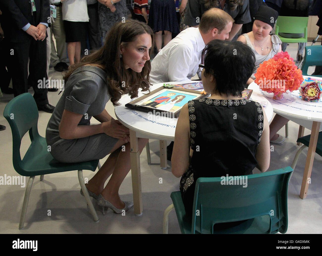 Duke and Duchess of Cambridge in Canada - Day Three Stock Photo