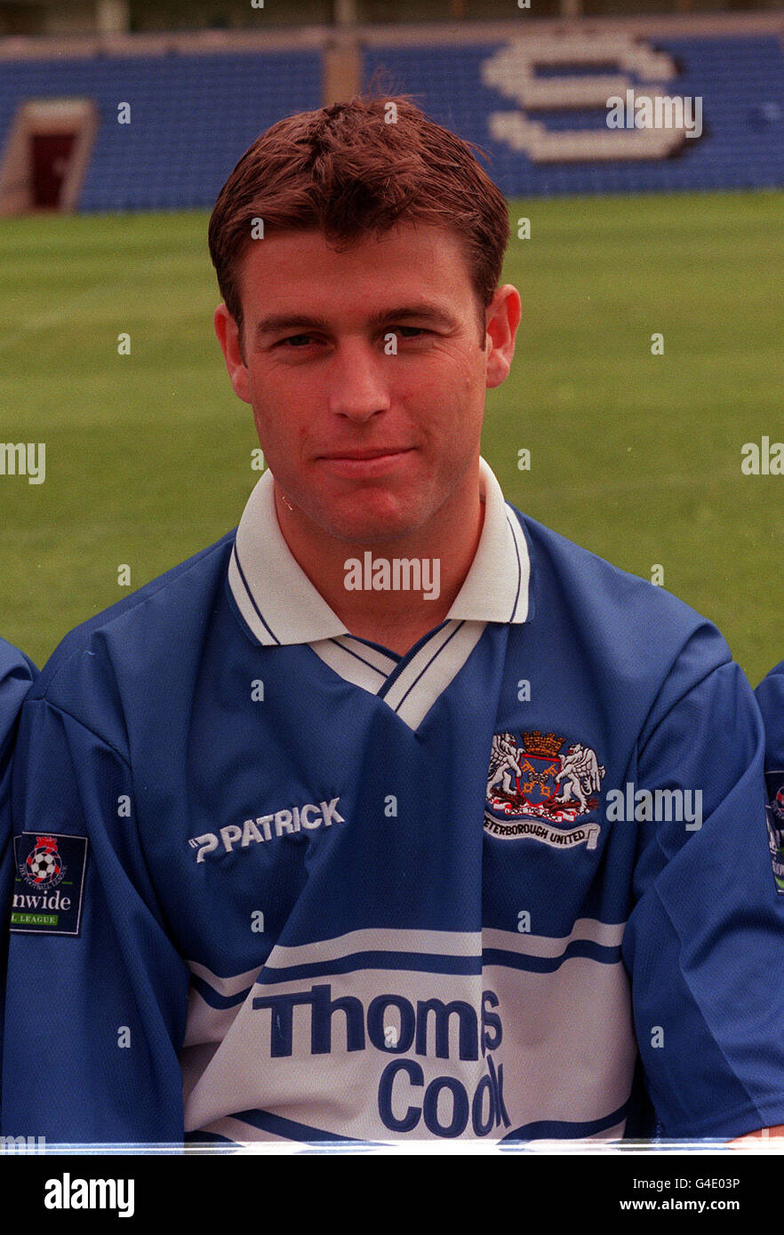 PETERBOROUGH UNITED FC. CHRIS MCMENAMIN OF PETERBOROUGH UNITED FOOTBALL