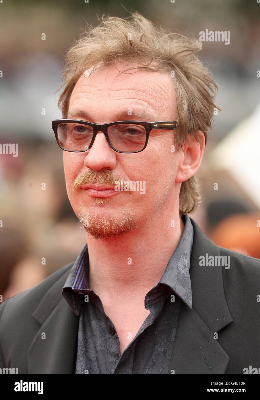 David Thewlis arriving for the world premiere of Harry Potter And The Deathly Hallows: Part 2. Stock Photo