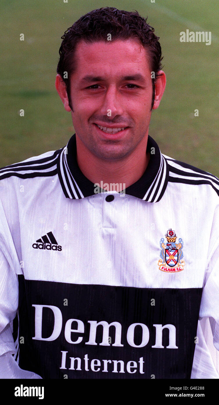 NEIL SMITH OF FULHAM FOOTBALL CLUB Stock Photo Alamy