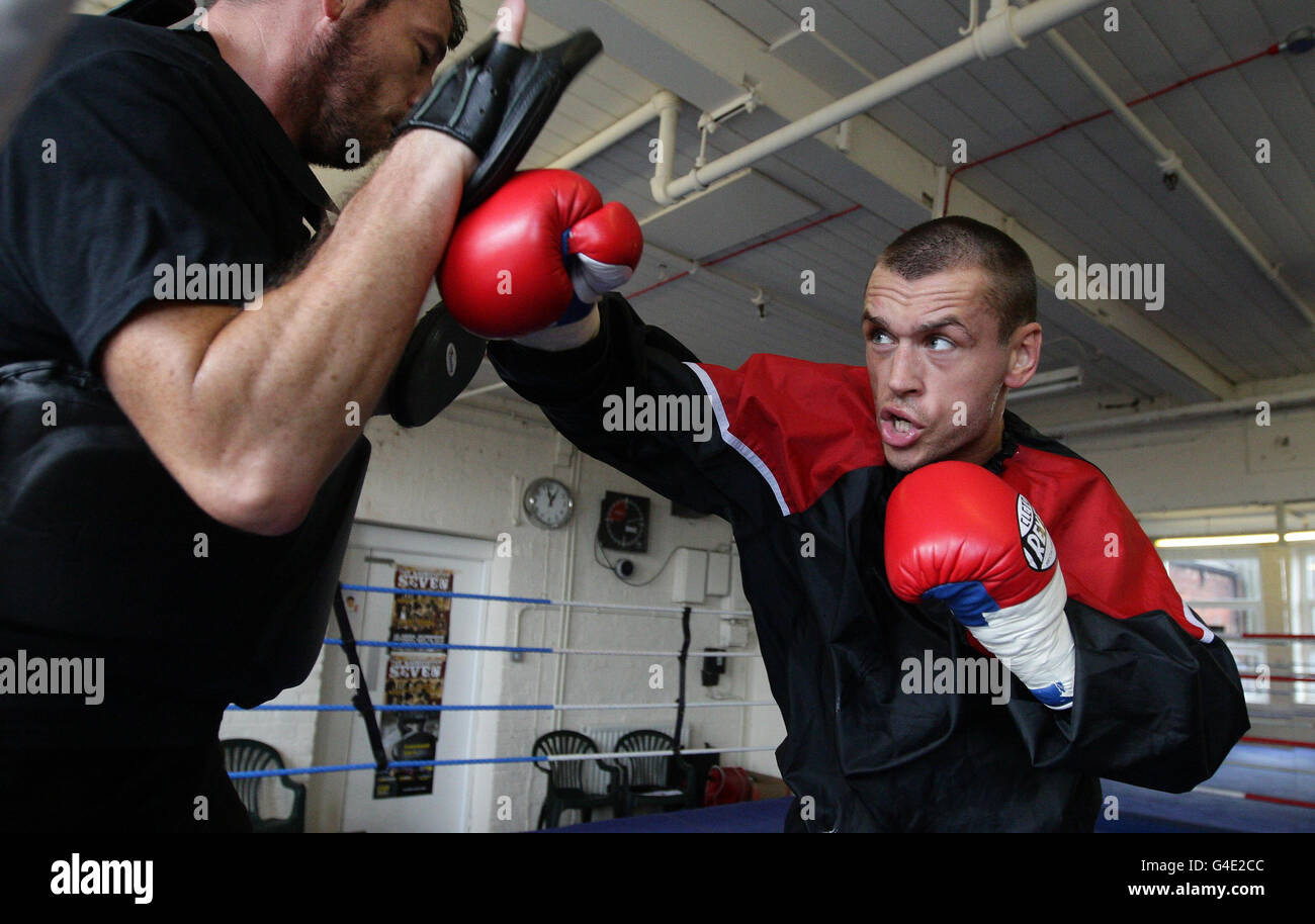 Boxing John Murray Work Out Betta Bodies Gym. Boxer John Murray