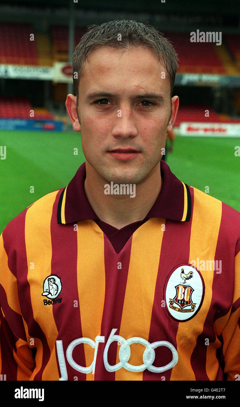 BRADFORD CITY FOOTBALL CLUB. PA NEWS PHOTO 9/8/98 CRAIG RAMAGE OF BRADFORD CITY FOOTBALL CLUB. Stock Photo