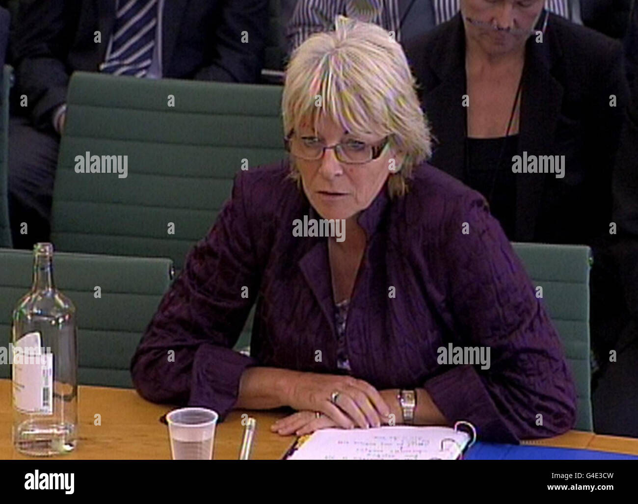 Deputy Assistant Commissioner Sue Akers gives evidence to a Commons