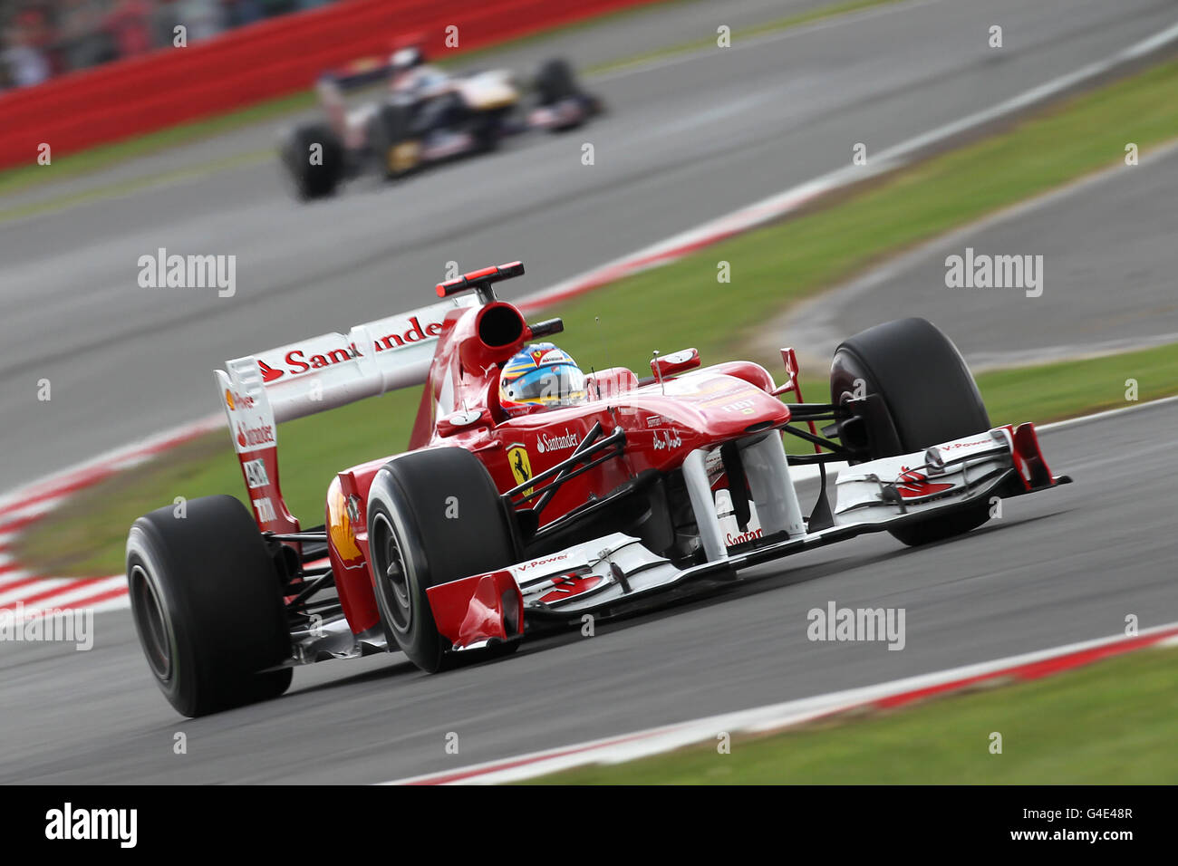 Motor Racing - Formula One World Championship - British Grand Prix - Qualifying Day - Silverstone Stock Photo