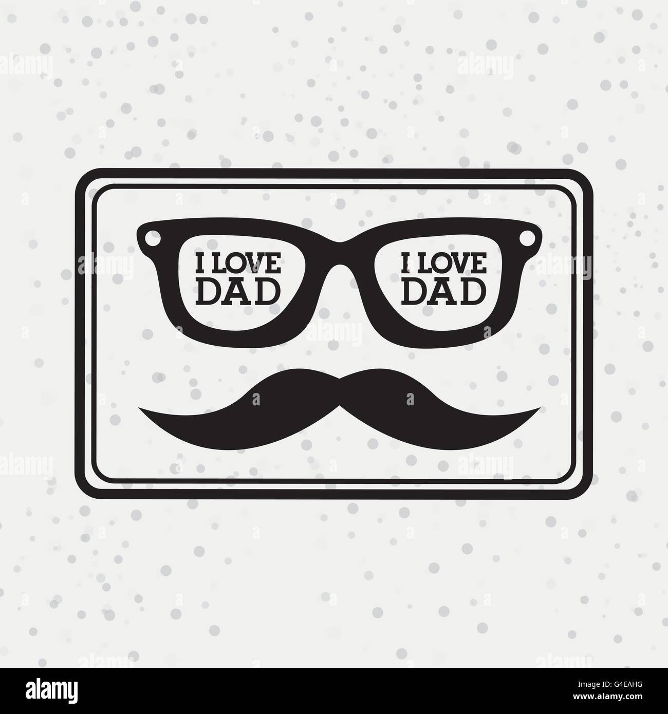 happy fathers day design Stock Vector Image & Art - Alamy