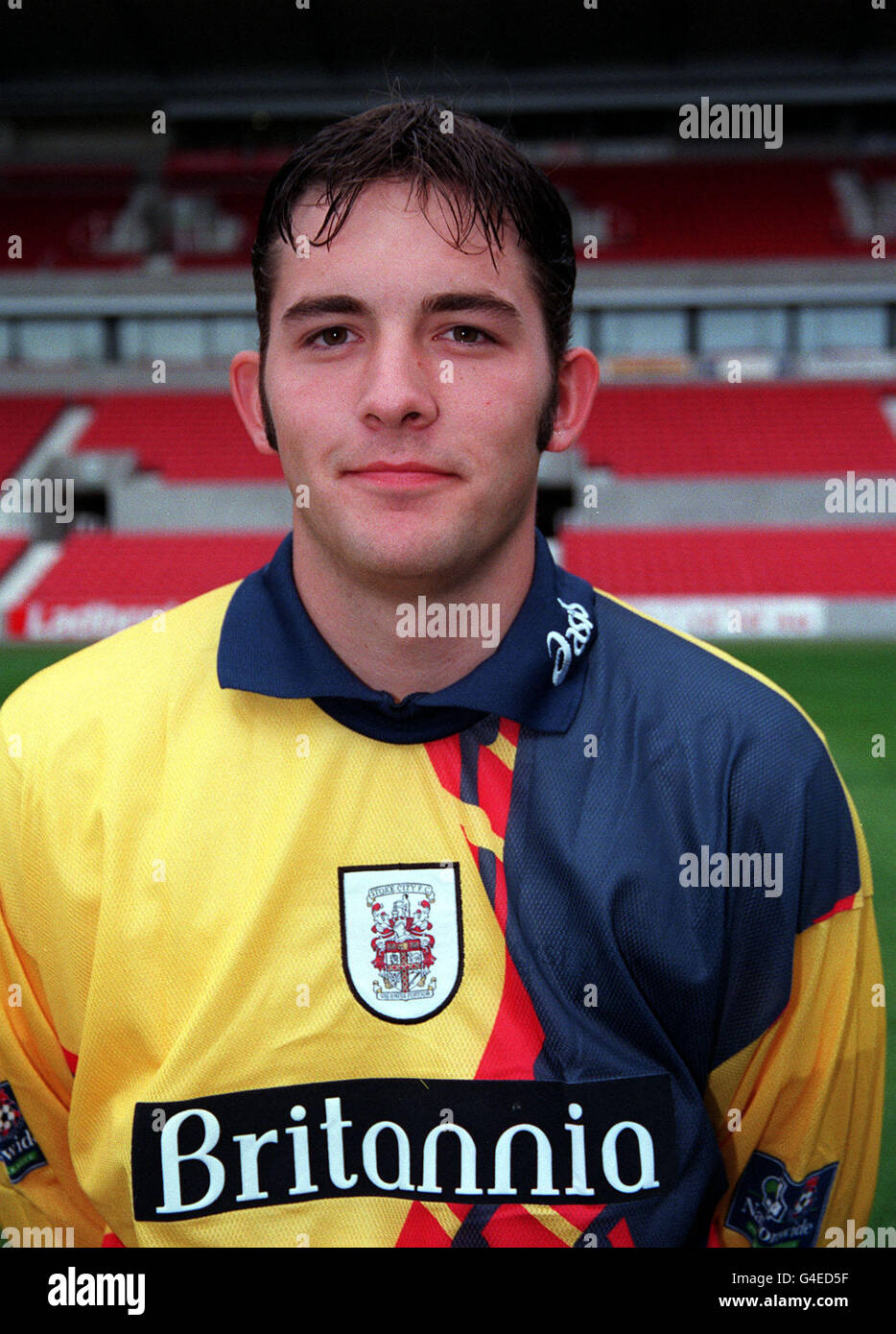 STUART FRASER OF STOKE CITY FOOTBALL CLUB. Stock Photo