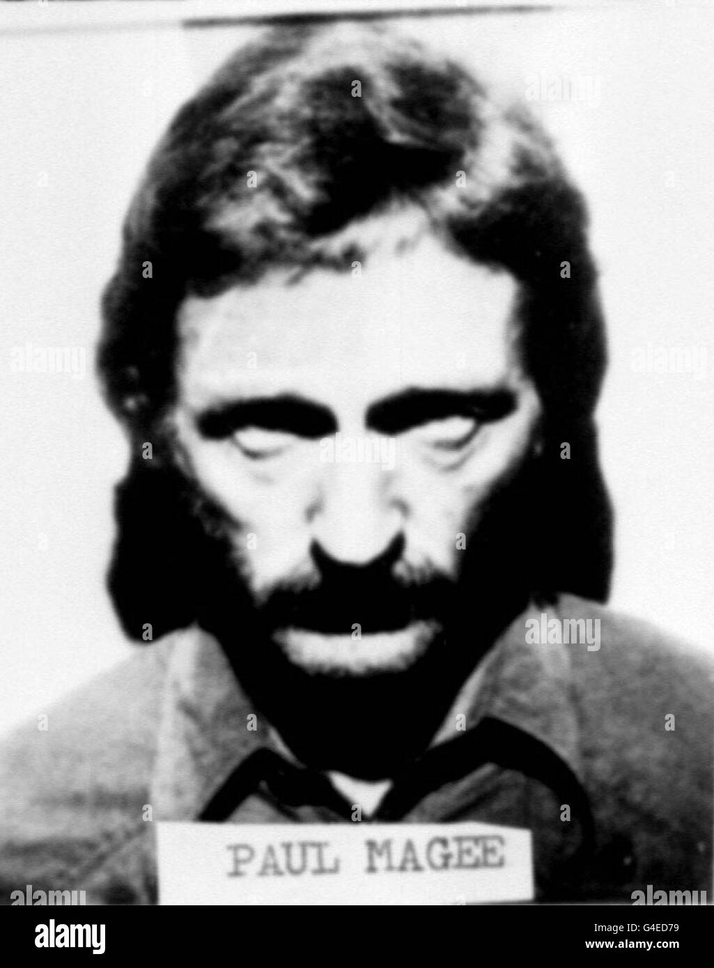 IRA prisoner Paul Magee Stock Photo