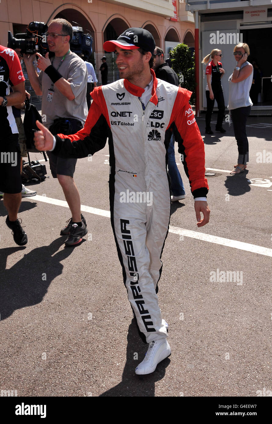 Motor Racing - Formula One World Championship - Monaco Grand Prix - Practice Day - Monaco Stock Photo