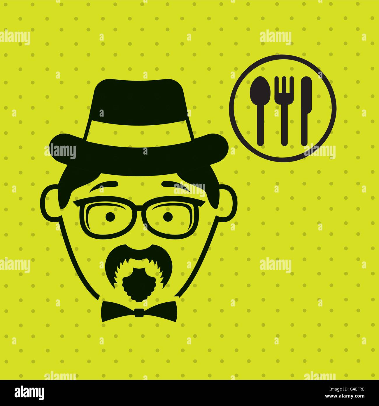 avatar hipster style design Stock Vector Image & Art - Alamy