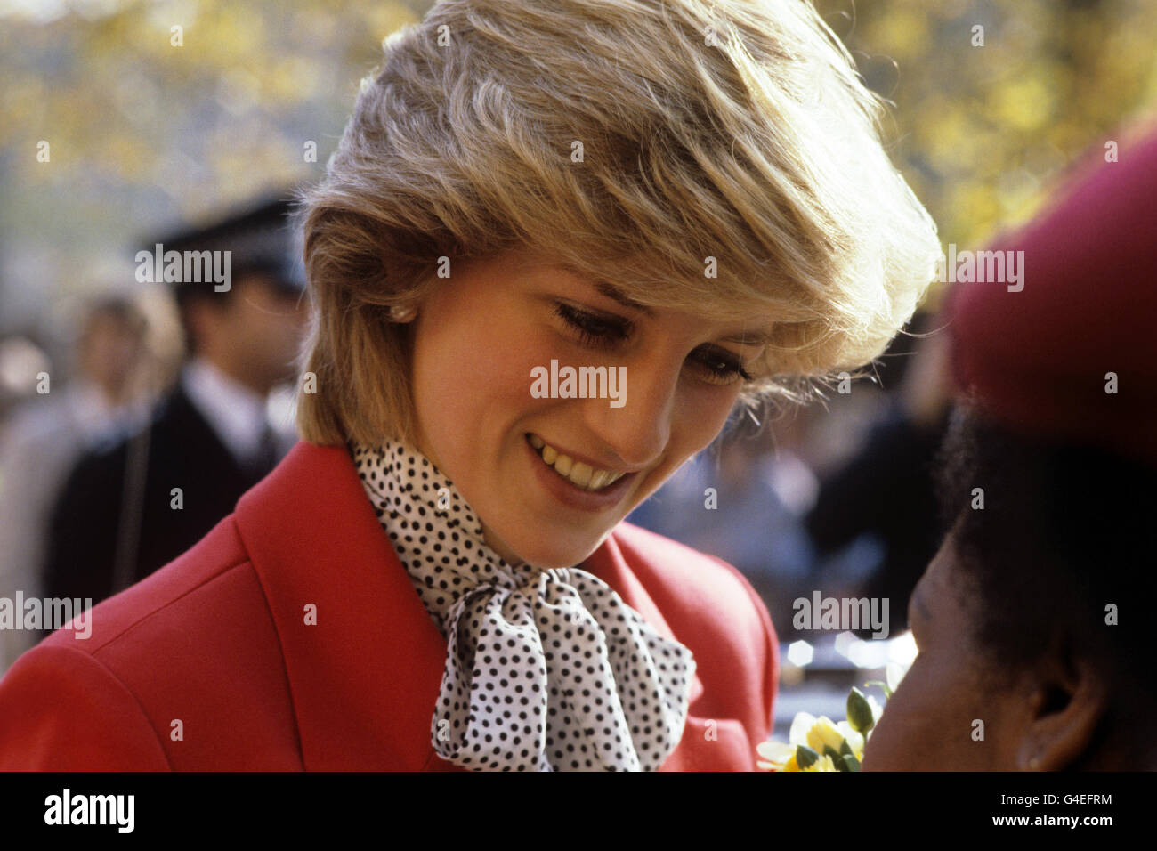 Royalty - Princess of Wales West Indian Family Centre Visit - Brixton, London Stock Photo