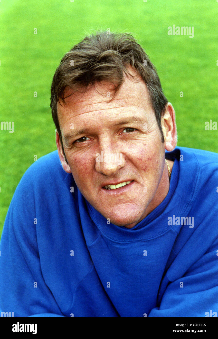 PA NEWS PHOTO 31/8/98 ANDY YOUNG, YOUTH DEVELOPMENT OFFICER OF CHESTERFIELD F.C. Stock Photo