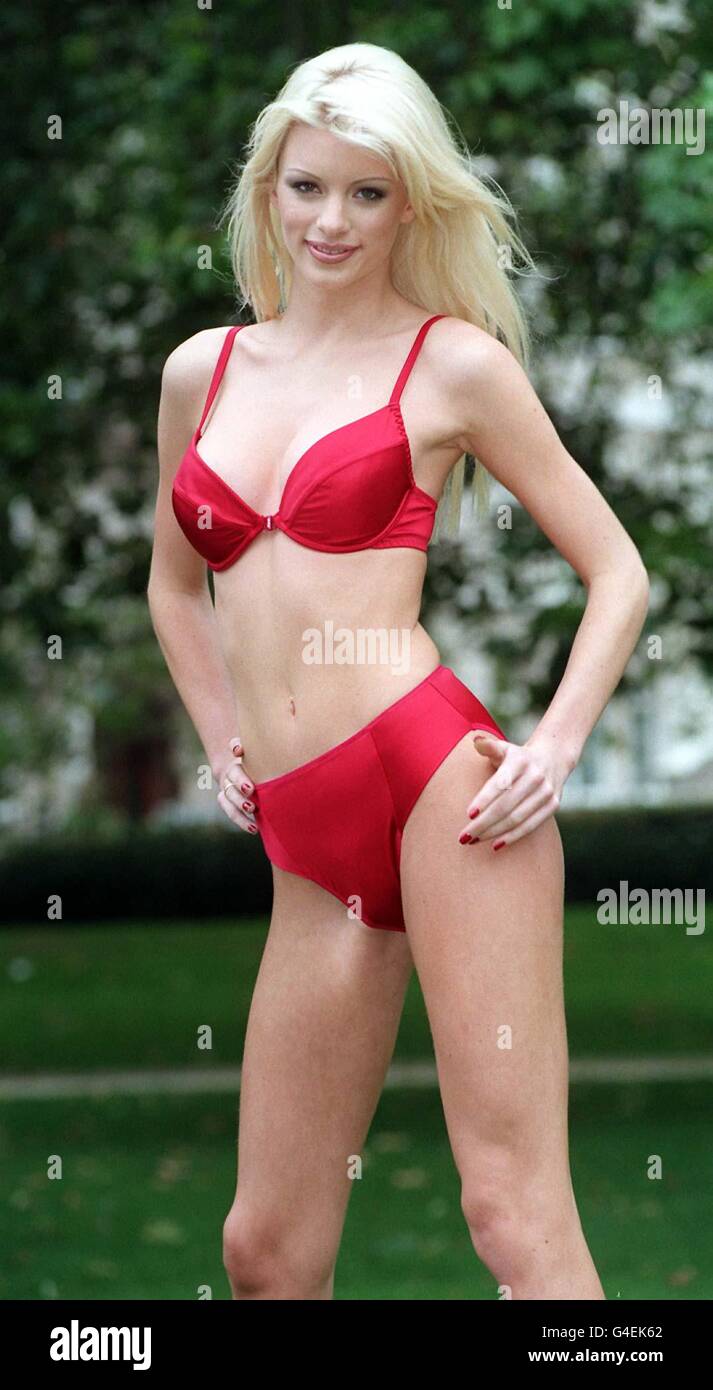 British model Emma B launches the new Ultimate bra from Debenhams