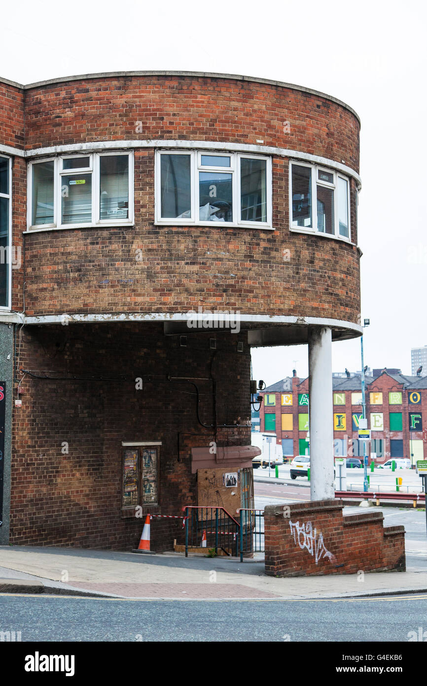 The Old Red Bus Station, Vicar Lane, Leeds Stock Photo Alamy