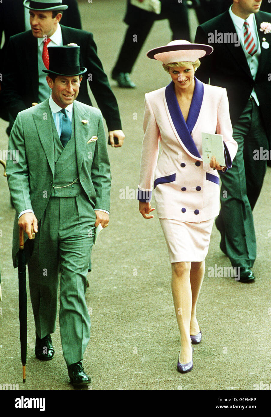 Princess diana royal ascot hi-res stock photography and images - Alamy