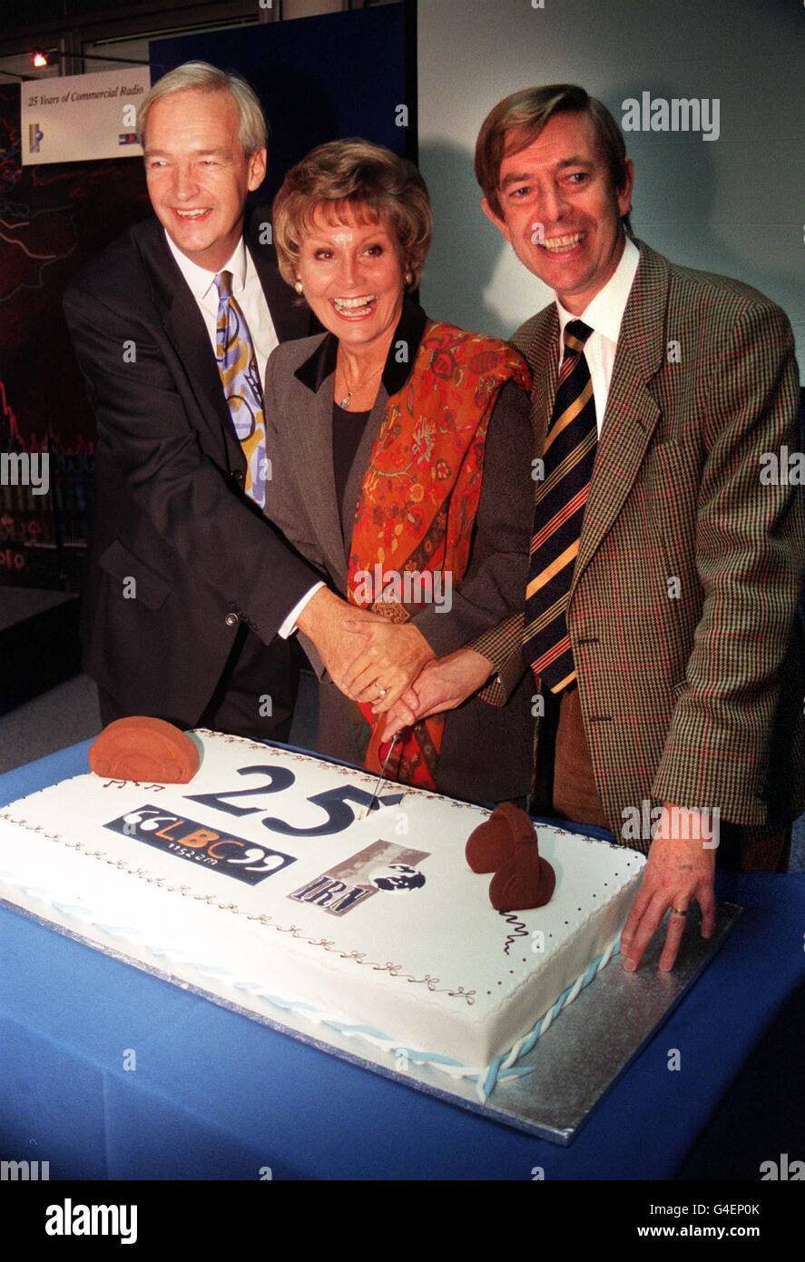 Broadcasters from left jon snow hi-res stock photography and images - Alamy