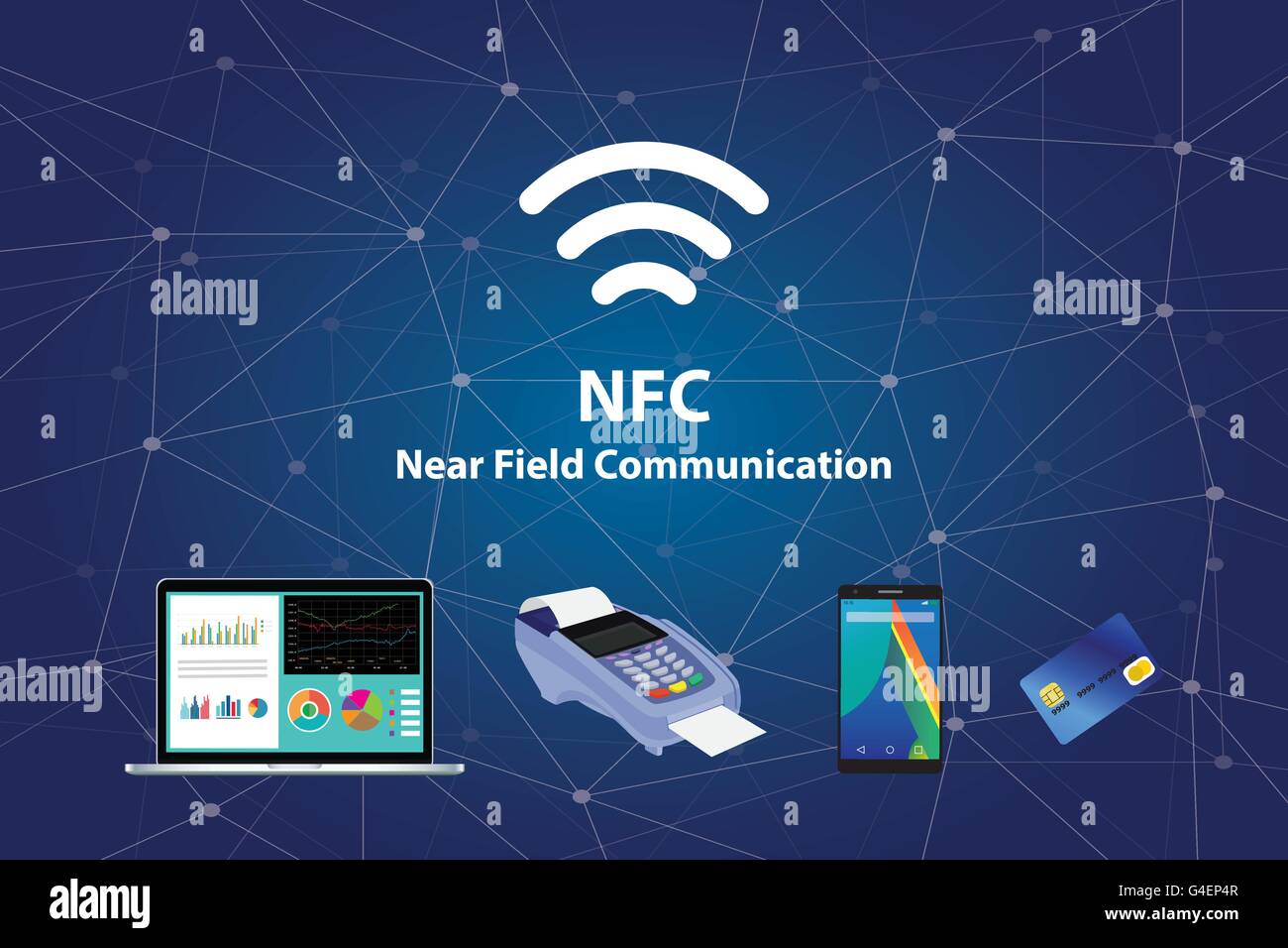 nfc near field communication with tools technology credit card