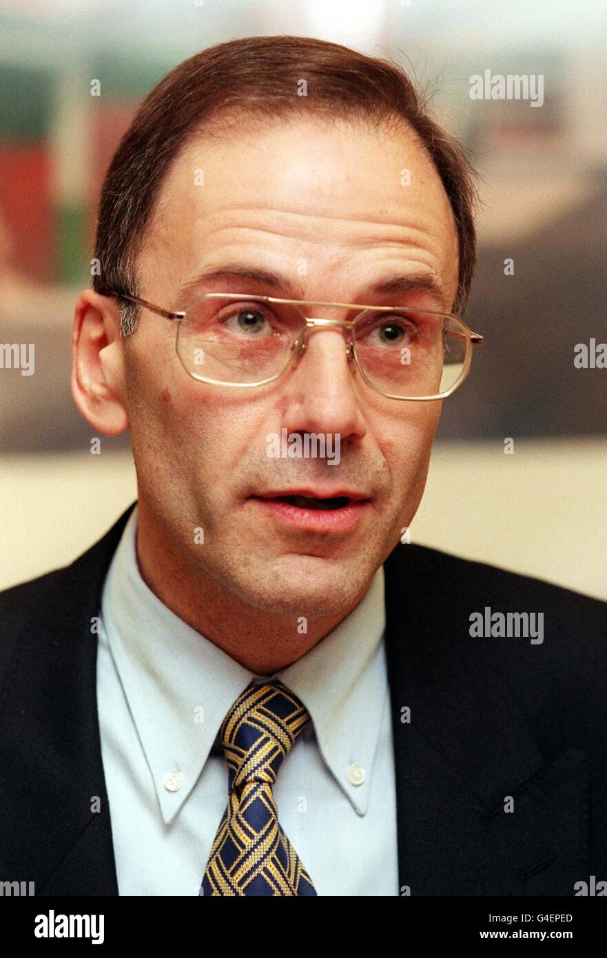 Michael Caplan, the lawyer acting for General Pinochet making a brief statement today (Monday