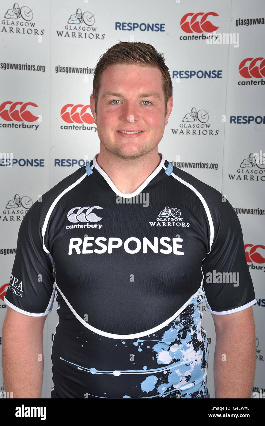 Rugby Union Glasgow Warriors Photocall 2011/12. Jon Welsh, Glasgow