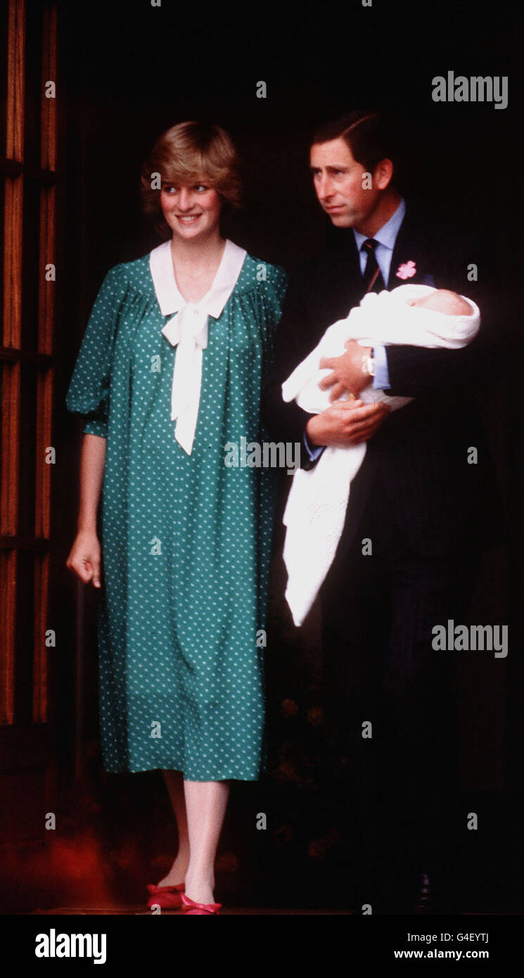 BIRTH OF PRINCE WILLIAM 1982 Stock Photo Alamy
