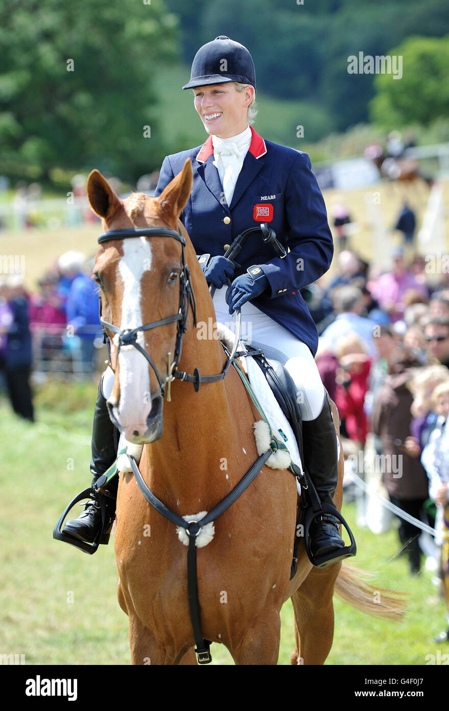 Equestrian Festival of British Eventing Park Stock Photo