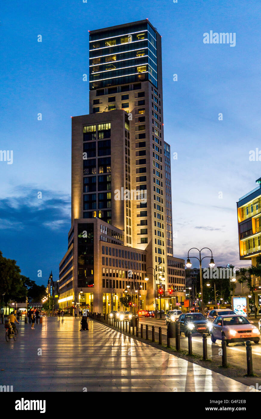 Building of Waldorf Astoria Hotels in Berlin, on Hardenbergstrasse