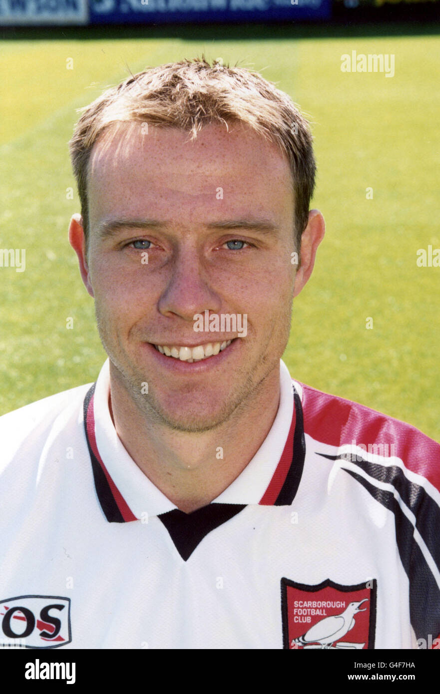 PA NEWS PHOTO 31/8/98 GARETH WILLIAMS OF SCARBOROUGH FOOTBALL CLUB. Stock Photo