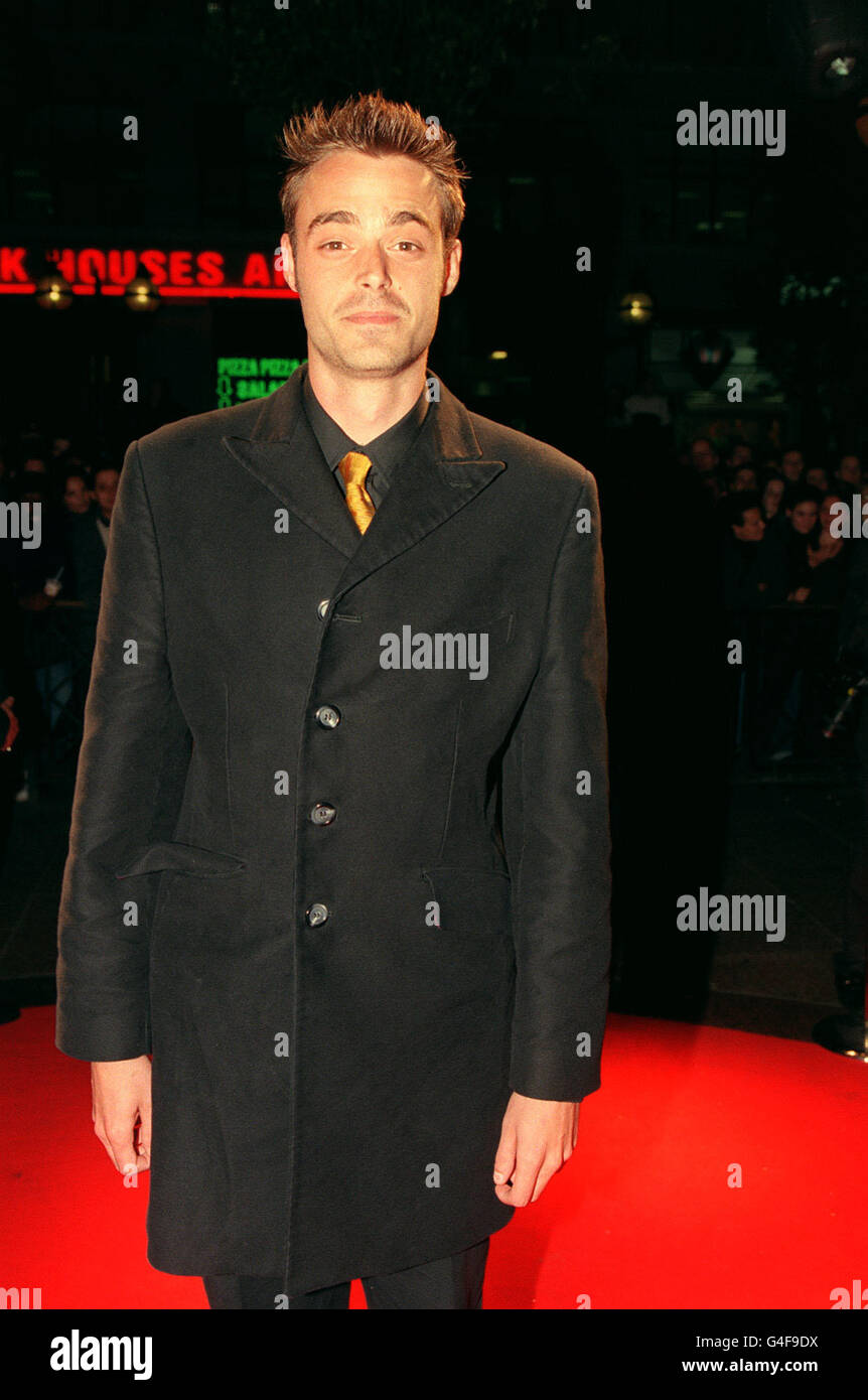 PA NEWS 17 /9/98 TELEVISION PRESENTER JAMIE THEAKSTON ATTENDS THE ELLE STLYE AWARDS, AT THE SOUND REPUBLIC IN LONDON. Stock Photo