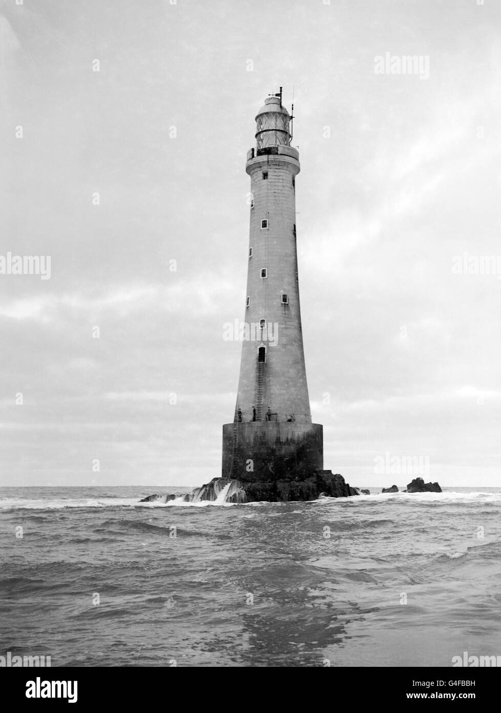 Landmarks Bishop Rock Lighthouse Isles Of Scilly Stock Photo Alamy