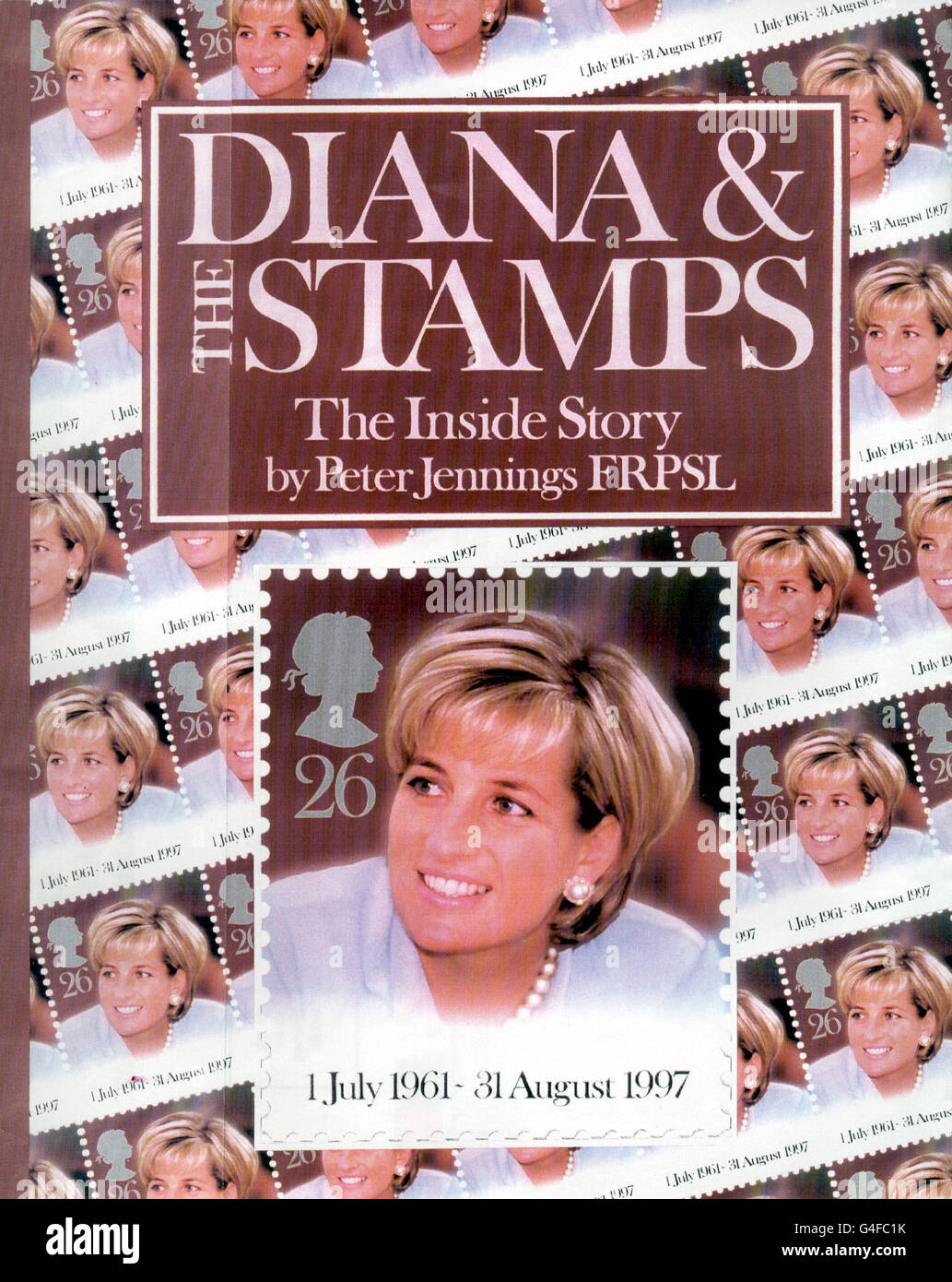 ROYAL Fund stamps book Stock Photo